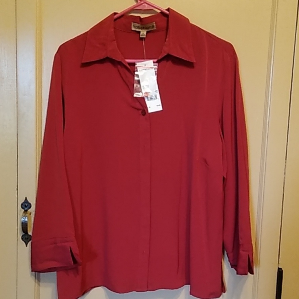 Notations button down